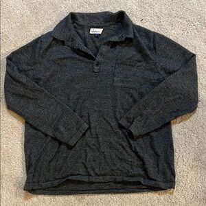 Ashworth Men's Black Long Sleeve Shirt